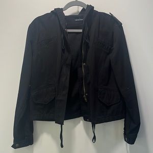 Brandy Melville Black Army Jacket